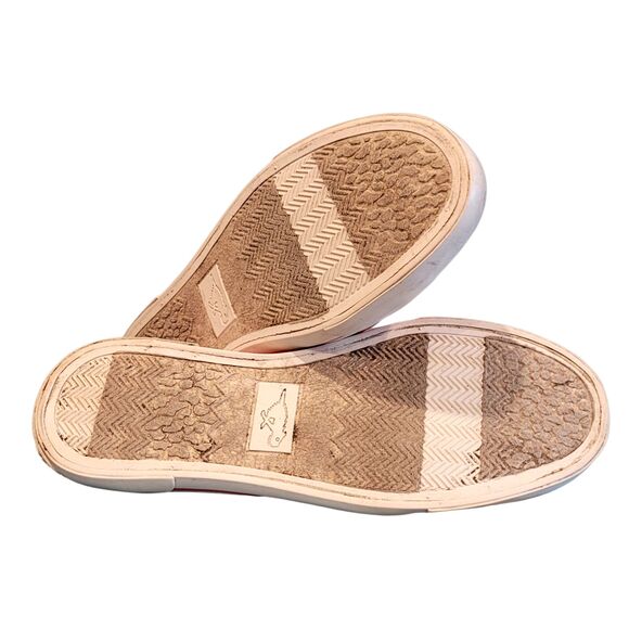 Rocket Dog Canvas Slip On Pink Fuchsia Size 8 Shoes Womens Elastic Laces - Picture 8 of 8